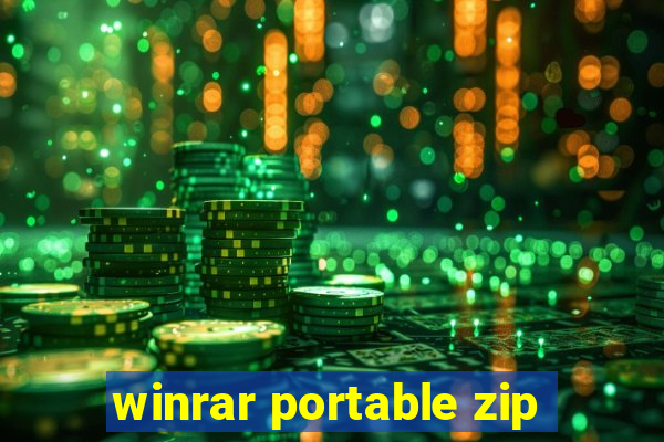 winrar portable zip