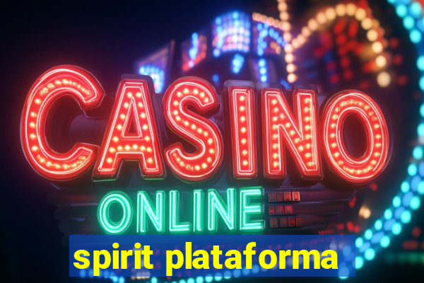 spirit plataforma