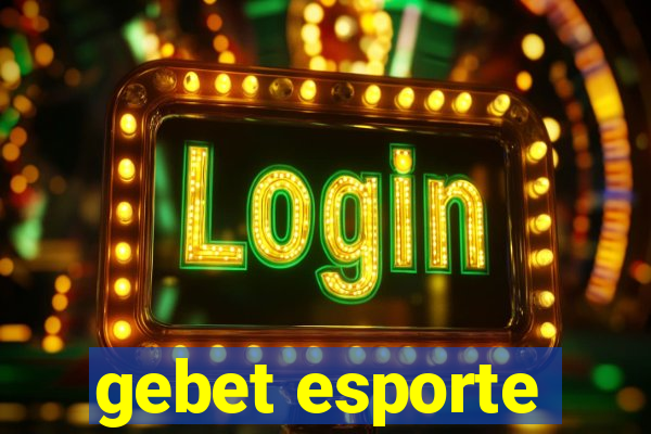 gebet esporte