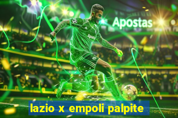 lazio x empoli palpite